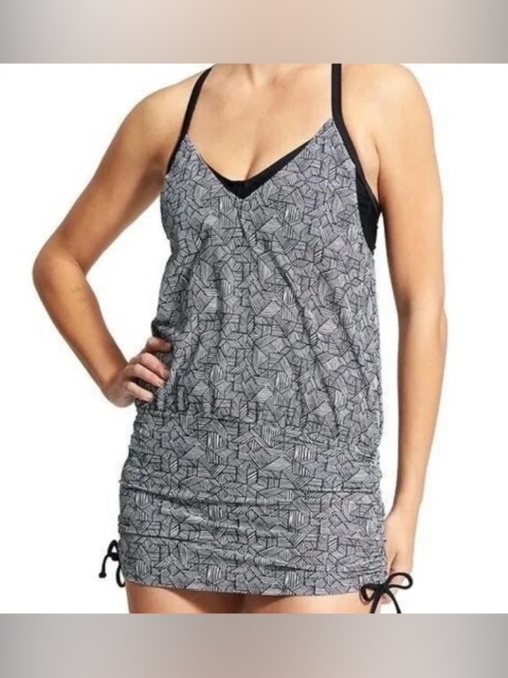 Athleta Laguna Side Scrunch Tankini